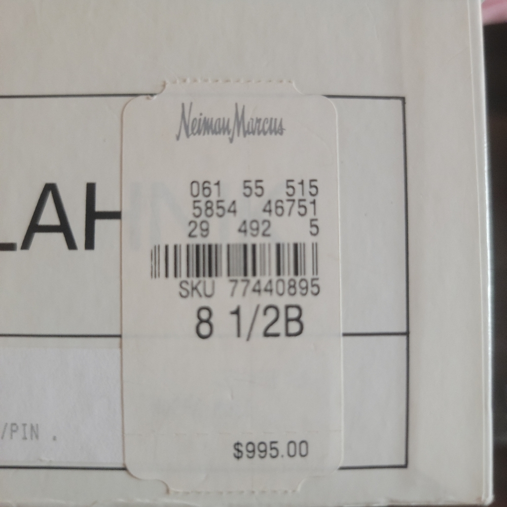 Brand New RARE Manolo Blahnik Jeweled Houristra Strappy Sandals - Picture 11 of 16